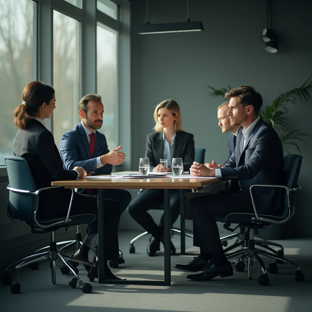 Fondateur d'ExpertBusiness dans un bureau élégant
